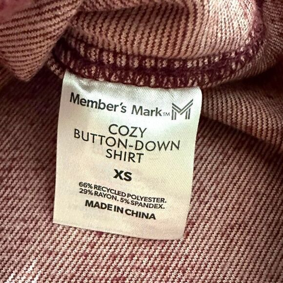 Member's Mark Women's Cozy Button Down Size XS - Picture 11 of 12